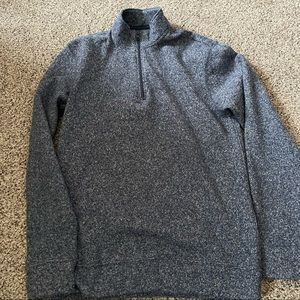Old Navy Blue Marl 1/4 Zip Sweater Size S